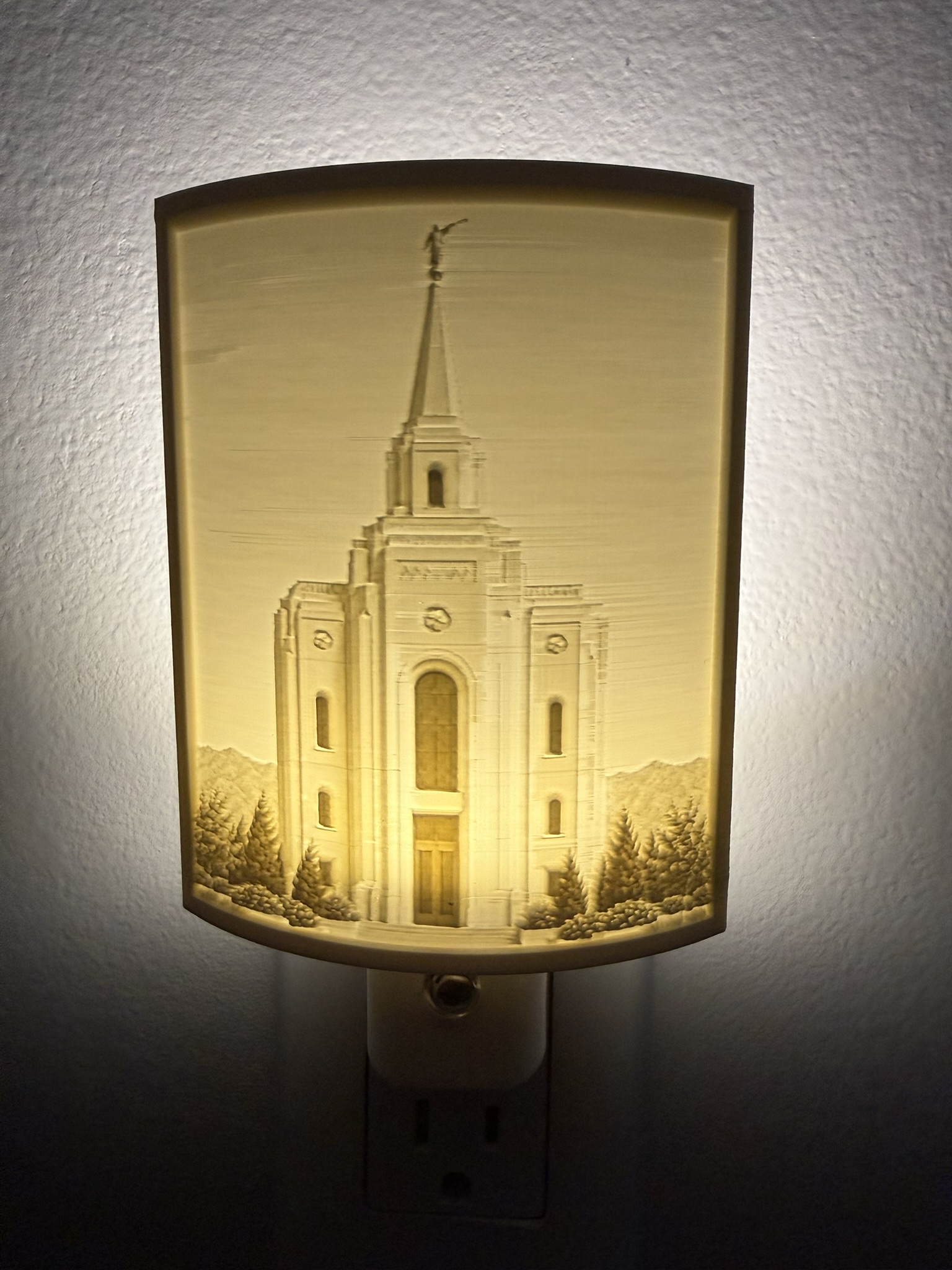 Brigham City Temple Night Light - Image 2