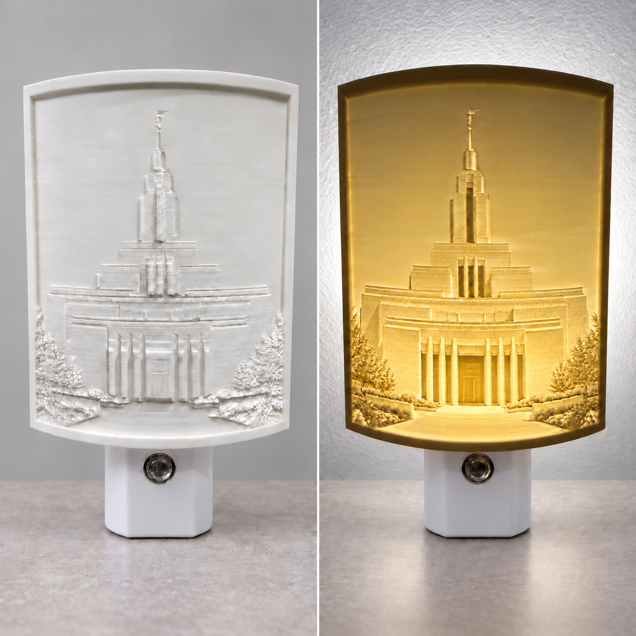 Draper Temple Night Light