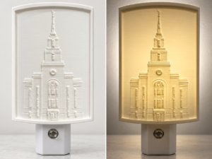 Layton Temple Night Light